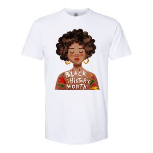 I Am The Strong African Queen Black History Month Meaningful Gift Softstyle CVC T-Shirt