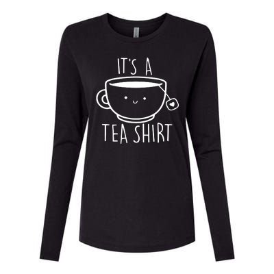 ItS A Tea Shirt Funny Tea Lover Womens Cotton Relaxed Long Sleeve T-Shirt