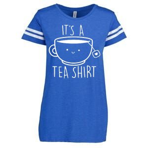 ItS A Tea Shirt Funny Tea Lover Enza Ladies Jersey Football T-Shirt