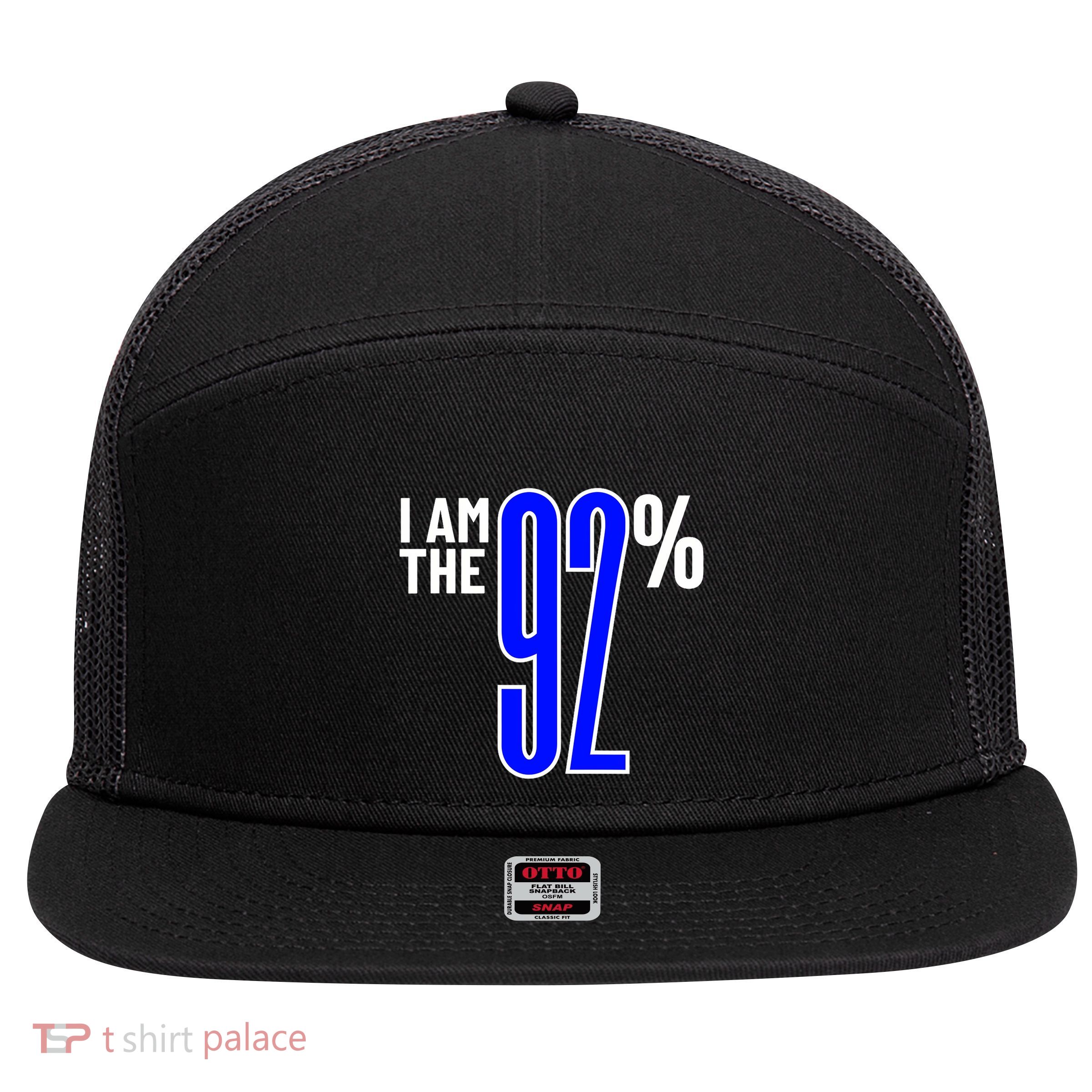 I Am The 92% Club Black Women Vote Black Women We Are Tired 7 Panel Mesh Trucker Snapback Hat