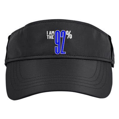 I Am The 92% Club Black Women Vote Black Women We Are Tired Adult Drive Performance Visor