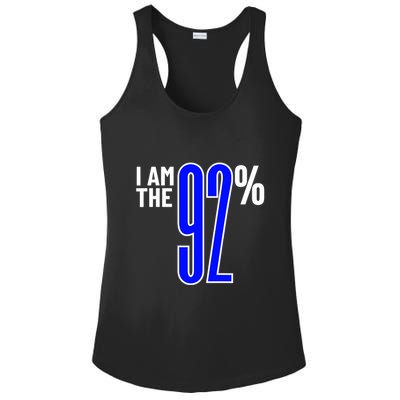 I Am The 92% Club Black Women Vote Black Women We Are Tired Ladies PosiCharge Competitor Racerback Tank