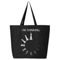I Am Thinking Chess Pieces Im Thinking Chess Player Lover 25L Jumbo Tote
