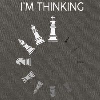 I Am Thinking Chess Pieces Im Thinking Chess Player Lover Cotton Canvas Backpack