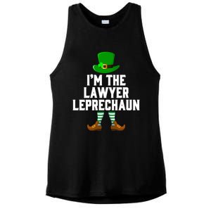 I Am The Lawyer Leprechaun Giftst Patricks Day Tee Gift Ladies PosiCharge Tri-Blend Wicking Tank