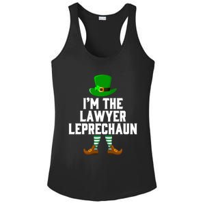 I Am The Lawyer Leprechaun Giftst Patricks Day Tee Gift Ladies PosiCharge Competitor Racerback Tank