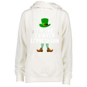 I Am The Lawyer Leprechaun Giftst Patricks Day Tee Gift Womens Funnel Neck Pullover Hood