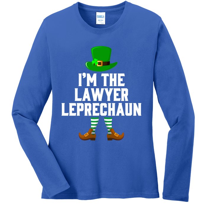 I Am The Lawyer Leprechaun Giftst Patricks Day Tee Gift Ladies Long Sleeve Shirt