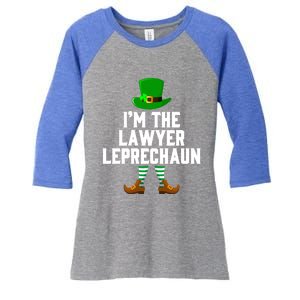 I Am The Lawyer Leprechaun Giftst Patricks Day Tee Gift Women's Tri-Blend 3/4-Sleeve Raglan Shirt