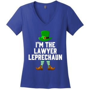 I Am The Lawyer Leprechaun Giftst Patricks Day Tee Gift Women's V-Neck T-Shirt