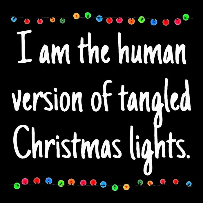 I Am The Human Version Of Tangled Christmas Lights  Impact Tech Backpack