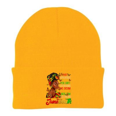 I Am The Storm Black Women Black History Knit Cap Winter Beanie