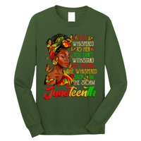 I Am The Storm Black Women Black History Long Sleeve Shirt