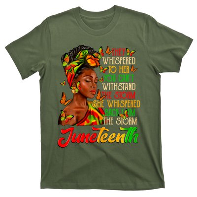 I Am The Storm Black Women Black History T-Shirt