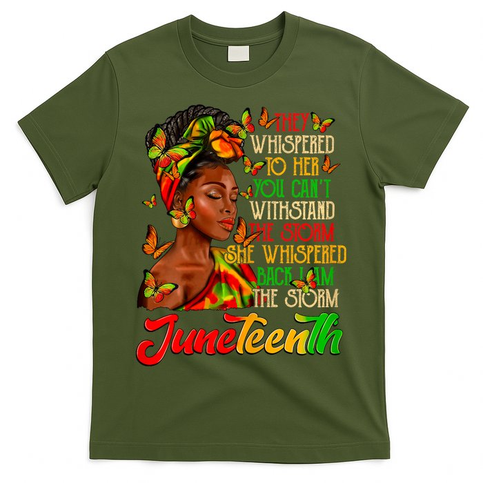 I Am The Storm Black Women Black History T-Shirt