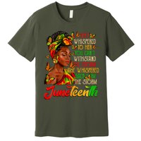 I Am The Storm Black Women Black History Premium T-Shirt