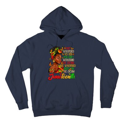 I Am The Storm Black Women Black History Hoodie