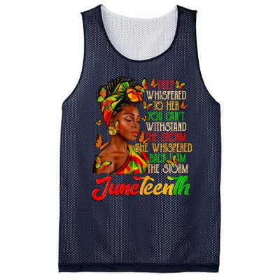 I Am The Storm Black Women Black History Mesh Reversible Basketball Jersey Tank