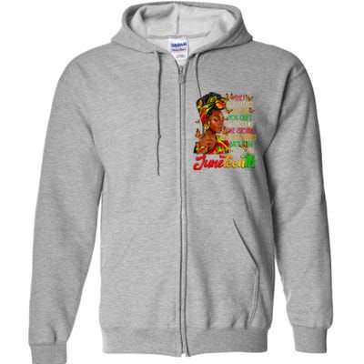 I Am The Storm Black Women Black History Full Zip Hoodie