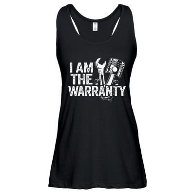 I Am The Warranty Race Car Parts Repair Guy Funny Mechanic Ladies Essential Flowy Tank