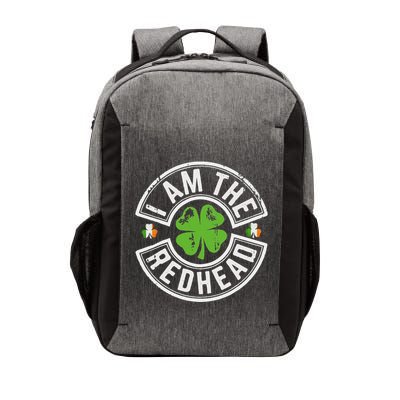 I Am The Redhead Dibs On The Redhead Funny St Patricks Day Vector Backpack