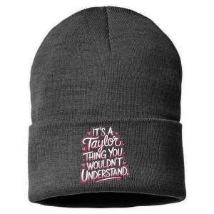 Its A Taylor Thing You Wouldnt Understand Sustainable Knit Beanie