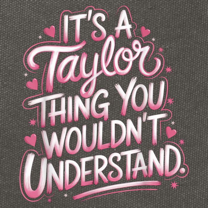 Its A Taylor Thing You Wouldnt Understand Cotton Canvas Backpack