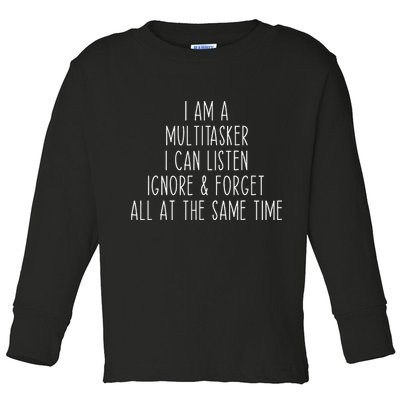 I Am The Captain Im Always Right Boat Captain Sailors Toddler Long Sleeve Shirt