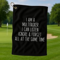 I Am The Captain Im Always Right Boat Captain Sailors Golf Towel