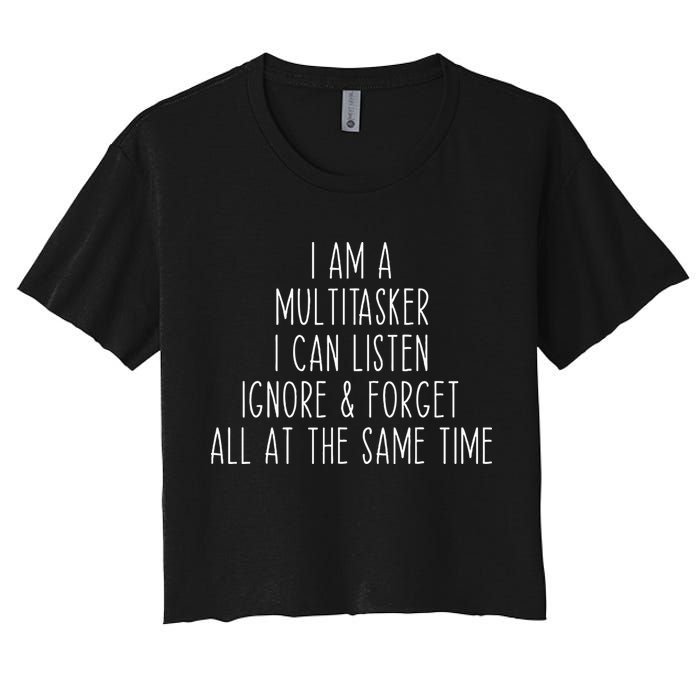 I Am The Captain Im Always Right Boat Captain Sailors Women's Crop Top Tee