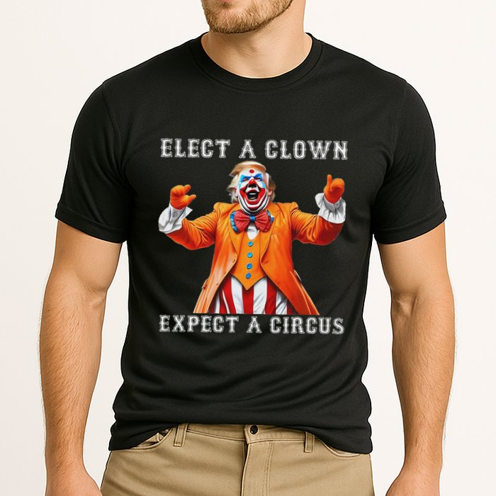 Impeach Anti Trump Elect A Clown Expect A Circus Cooling Performance Crew T-Shirt
