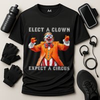 Impeach Anti Trump Elect A Clown Expect A Circus Cooling Performance Crew T-Shirt