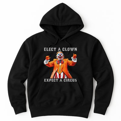Impeach Anti Trump Elect A Clown Expect A Circus Hoodie