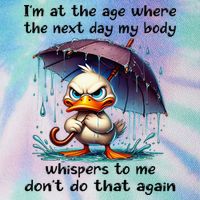 I'm At The Age Where The Next Day My Body Whispers To Me Legacy Tie Dye Trucker Hat