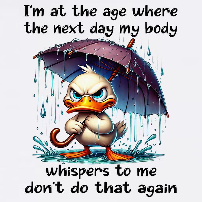 I'm At The Age Where The Next Day My Body Whispers To Me Cooling Performance Long Sleeve Crew