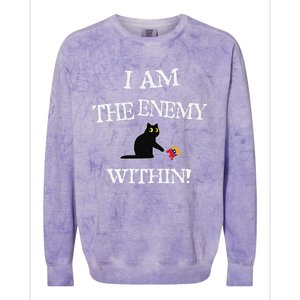 I Am The Enemy Within Kamala Harris Donald Trump 2024 Colorblast Crewneck Sweatshirt