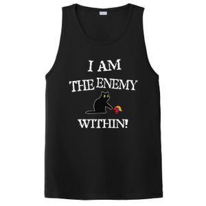 I Am The Enemy Within Kamala Harris Donald Trump 2024 PosiCharge Competitor Tank