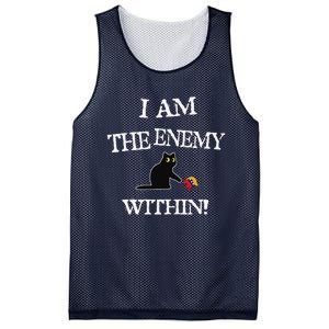 I Am The Enemy Within Kamala Harris Donald Trump 2024 Mesh Reversible Basketball Jersey Tank