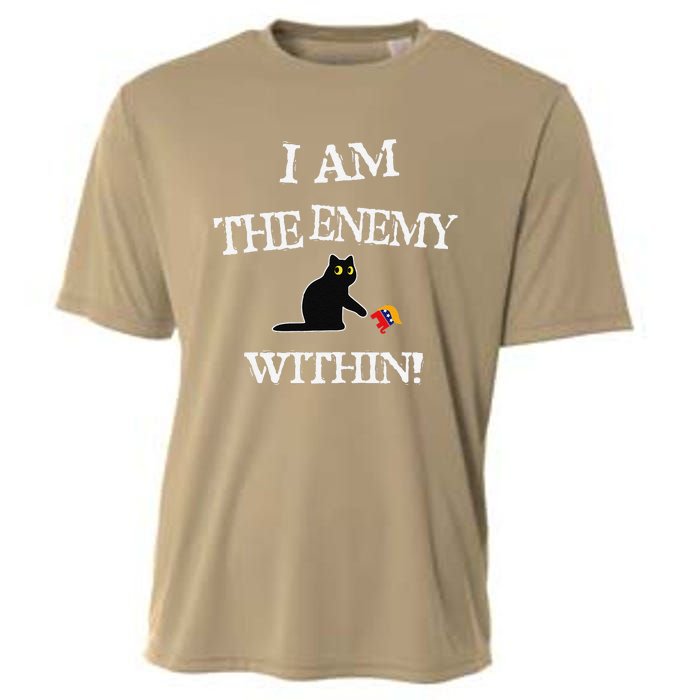 I Am The Enemy Within Kamala Harris Donald Trump 2024 Cooling Performance Crew T-Shirt