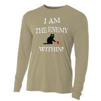 I Am The Enemy Within Kamala Harris Donald Trump 2024 Cooling Performance Long Sleeve Crew