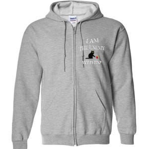 I Am The Enemy Within Kamala Harris Donald Trump 2024 Full Zip Hoodie