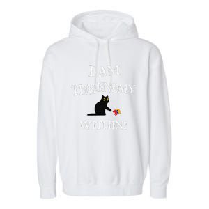 I Am The Enemy Within Kamala Harris Donald Trump 2024 Garment-Dyed Fleece Hoodie