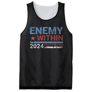 I Am The Enemy Within Harris Walz 2024 Enemy Within Mesh Reversible Basketball Jersey Tank