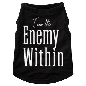 I Am The Enemy Within Kamala Harris Donald Trump 2024 Doggie Tank