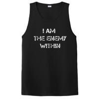 I Am The Enemy Within Kamala Harris Donald Trump 2024 PosiCharge Competitor Tank