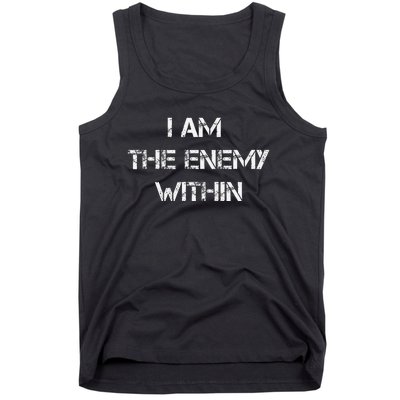 I Am The Enemy Within Kamala Harris Donald Trump 2024 Tank Top