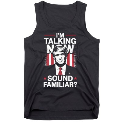 I Am Talking Now Trump Harris Debate 2024 Tank Top