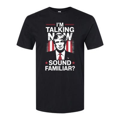 I Am Talking Now Trump Harris Debate 2024 Softstyle® CVC T-Shirt