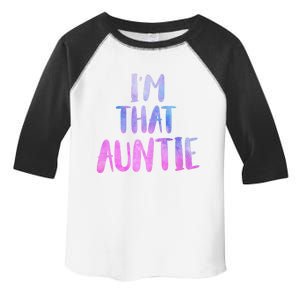 I Am That Aunt Nephew Niece Best Aunt Gift Toddler Fine Jersey T-Shirt