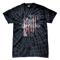 I Am The Militia Pro 2nd Amendment Proud American Flag Gift Tie-Dye T-Shirt